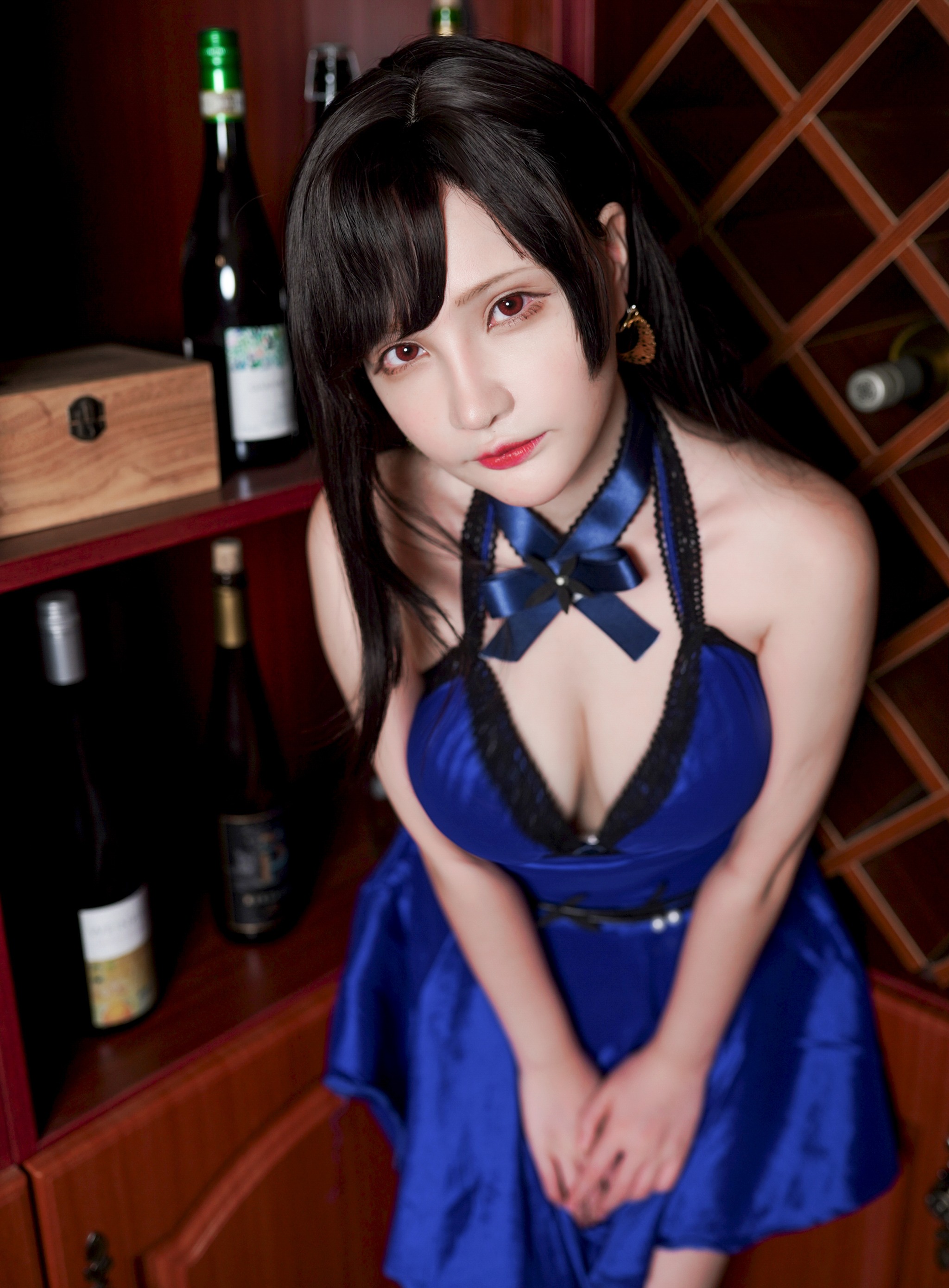 图片[1]-千夜未来 – NO.002 （Senya Miku） 蒂法连衣裙 [20P]-XikXak